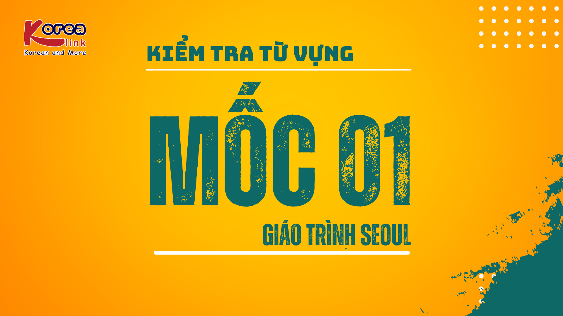 KIỂM TRA TV SEOUL MỐC 01