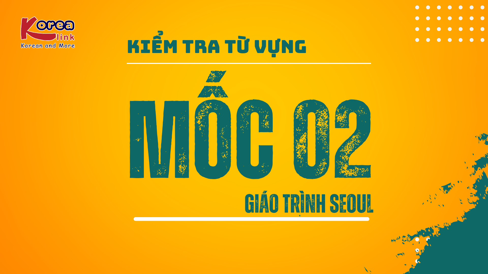 KIỂM TRA TV SEOUL MỐC 2