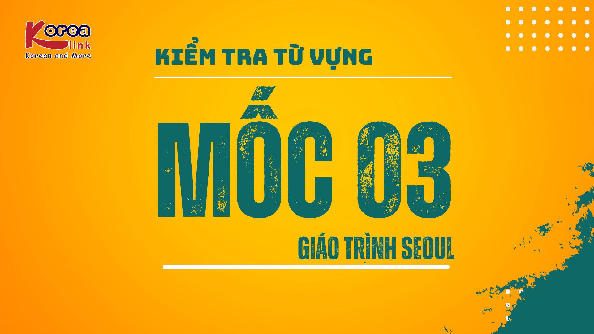 KIỂM TRA TV SEOUL MỐC 3